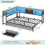 Hasuit Full Corner Bed Frame - Image 3