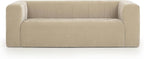 Pemberly Row Contemporary Upholstered Sofa, Upcycled Chenille, Sustainable - Image 4