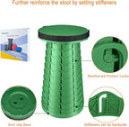 Boreeman Upgraded Folding Stool Lightweight Yet More Sturdy - Image 3