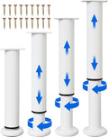 4 PCS Adjustable Height Bed Support Legs by Olldag