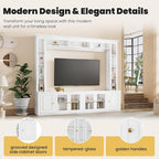 Merax Minimalist Entertainment Center Set - Image 5