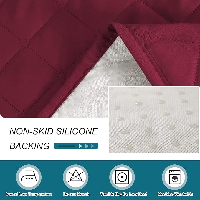 Turquoize 100% Waterproof Sofa Covers Chaise Lounge L Shape Sofa Protector Slip - Image 7