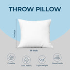 Utopia Bedding Throw Pillows, Decorative 14x14 Pillow Inserts - Image 4