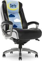 Serta® Lautner Executive Home Office Desk Chair, Ergonomic High-Back by Serta