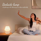 ONEWISH Mushroom Lamp-Small Bedside Table Lamp - Image 2