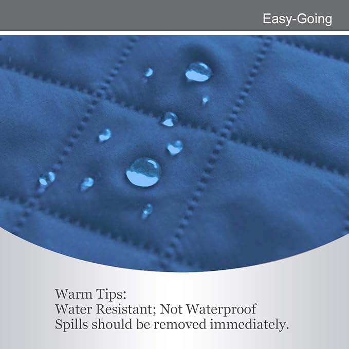 Easy-Going Reversible Couch Cover, 2 Cushion Sofa, Water Resistant Mat - Image 5