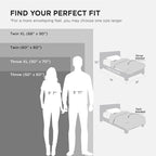 Bedsure Charcoal Fleece Blanket 50x70 Blanket - Image 8