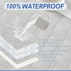 Arfntevss Recliner Sectional Couch Covers Waterproof L Shape Sofa Cover - Image 3