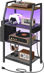 MAHANCRIS 4-Tier AV Media Stand by MAHANCRIS