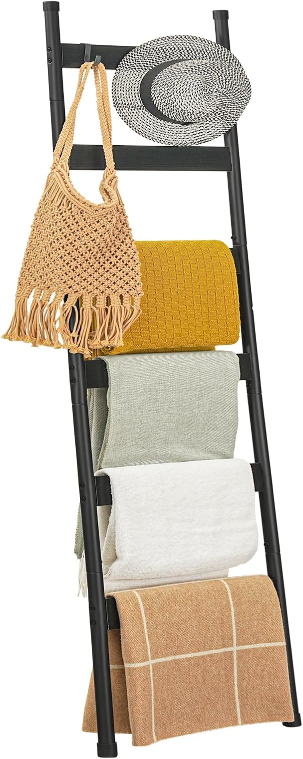 HOOBRO Blanket Ladder, 6-Tier Towel Rack - Image 9