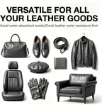 Dark Gray Leather Repair Kit, Leather Recoloring Balm – Restore & Repair Faded - Image 4