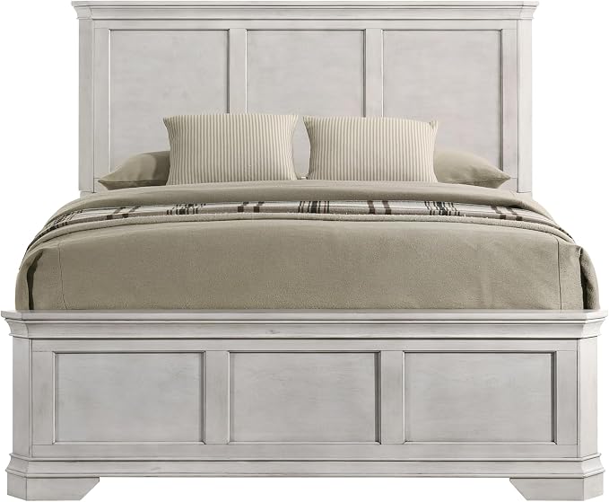 Roundhill Furniture Maderne Wood Panel Bed - Image 5