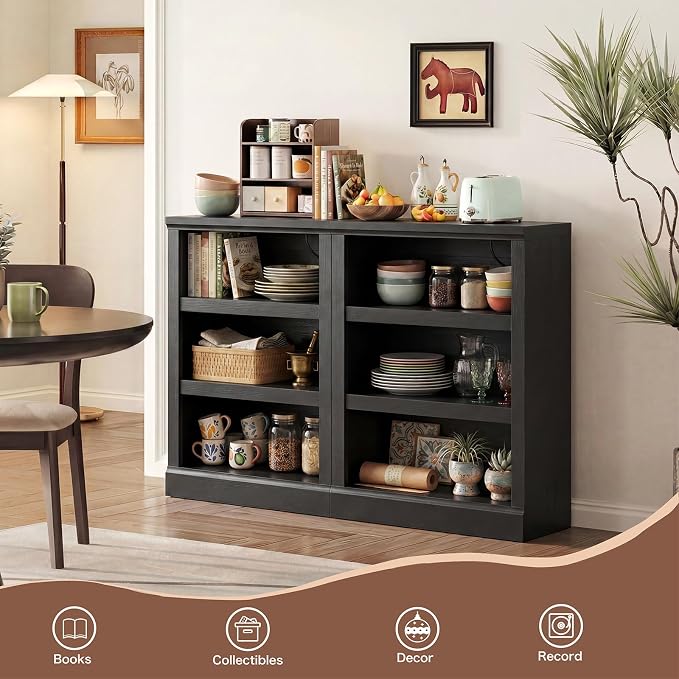 Unikito 3-Tier Storage Bookcase - Image 6
