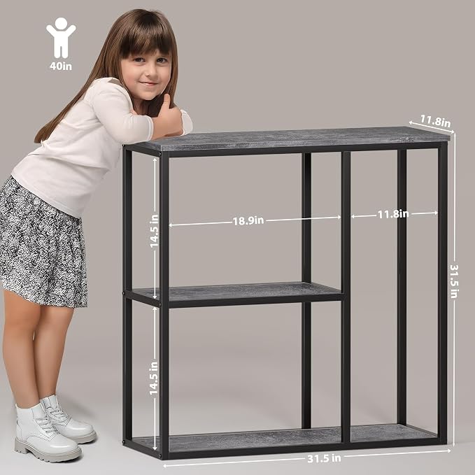 WOHOMO Console Table, 12 Inch Narrow Entryway Table - Image 2