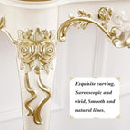 Vintage French Console Table, Wood Entryway Table - Image 4