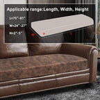 ANARACHON Leather Look Couch Cushion Covers Sofa Seat Slipcovers Sets Couches - Image 3