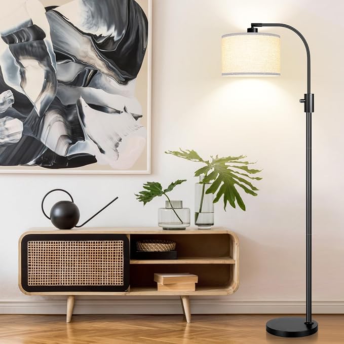 Nintiue Upgraded Modern Arc Dimmable Tall Standing Floor Lamp - Image 6