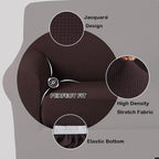 Turquoize 2 Piece Chair Covers Chair Slipcovers - Image 3