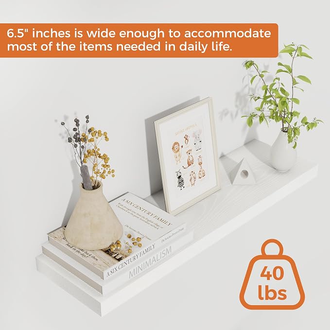 Fun Memories Floating Shelves for Wall, Floating Shelf for Living Room - Image 5