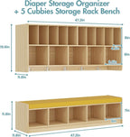 Kikihouse Wall Diaper Organizer - Image 3