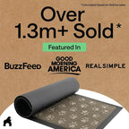 GORILLA GRIP 100% Waterproof All-Season WeatherMAX Doormat US Designed Natural - Image 4
