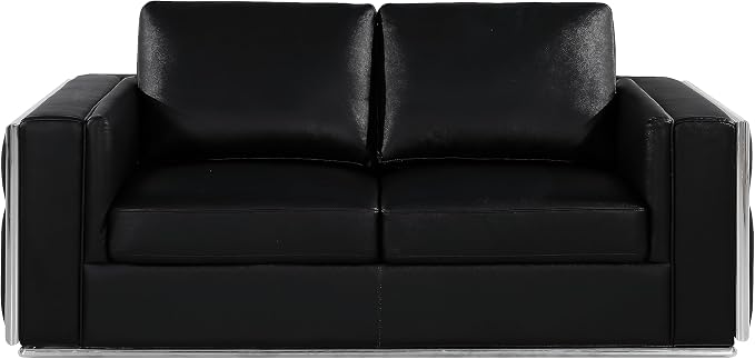 Blackjack Furniture Catania Modern Top Grain Italian Leather Sofa Set - Image 3