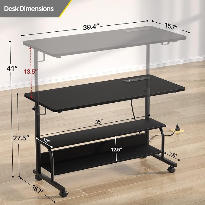 Armocity Rolling Standing Desk - Image 8