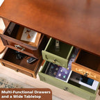 Ahokua Vintage Accent Cabinet - Image 3