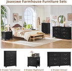 Joaxswe Farmhouse 6 Drawers Dresser - Image 6