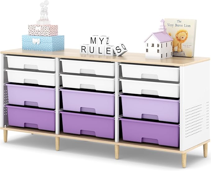 12 Drawers Storage Cabinet by TOOLF