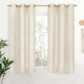 YoungsTex 48 Inches Long Linen Curtains by YoungsTex