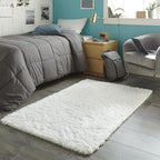 Ophanie White Rugs for Bedroom Fluffy, Kids Baby Shaggy Shag Fuzzy Soft Carpet - Image 3