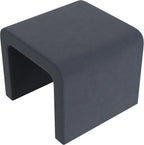 HomePop Modern Arch Velvet Ottoman|Homepop Home Décor|Ottoman - Image 5