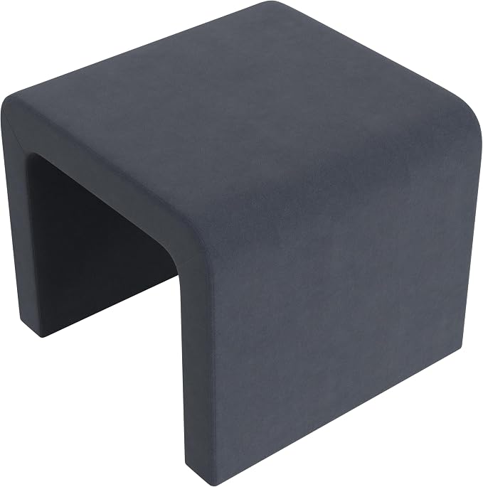 HomePop Modern Arch Velvet Ottoman|Homepop Home Décor|Ottoman - Image 5