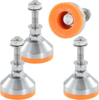 Heavy Duty 2000 lb Capacity Stainless Steel Adjustable Leveling Feet by TERMATH