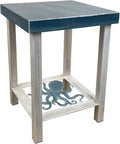 Furniture Barn USA Cottage and Deep Sea Square End Table by FurnitureBarnUSA