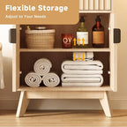 Fatmok Buffet Cabinet with Storage, Wood Buffet Sideboard Console Table - Image 3