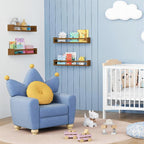 Forbena 24 Inch Wooden Floating Nursery Book Shelves - Image 2