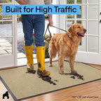 GORILLA GRIP Waterproof Traffic Guard Door Mat, Indoor Outdoor Heavy Duty - Image 7
