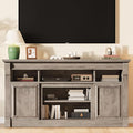 IDEALHOUSE Farmhouse TV Stand for TVs Up to 65", Entertainment Center by IDEALHOUSE