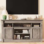 IDEALHOUSE Farmhouse TV Stand for TVs Up to 65", Entertainment Center by IDEALHOUSE