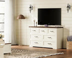 AODK Farmhouse 7 Drawer Dresser - Image 6