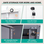 Wide & Deep Metal Storage Cabinet - Image 6