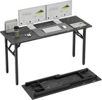 TEMI Small Computer Desk Folding Table by TEMI