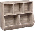 HOOBRO Kids Bookshelf, Bookcase Footboard, Toy Storage Cubby, Children's Toy by HOOBRO