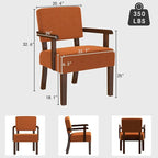FAGAGA Accent Chair, Living Room Chairs Oversized - Image 2