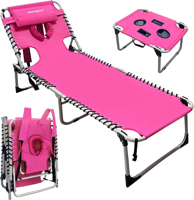 Backpack Sun Tanning Chair by WKFAMOUTCAMP