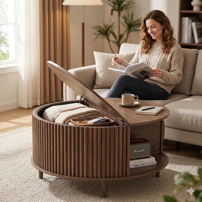 JOINICE, Round Coffee Table - Image 9