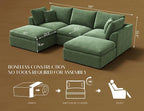 ohllob 110" Cloud Sectional Couches - Image 2