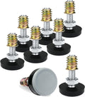 1/4" Thread Leveling Feet PTFE Bottom, Adjustable Furniture Feet Threaded Screw by WAFJAMF